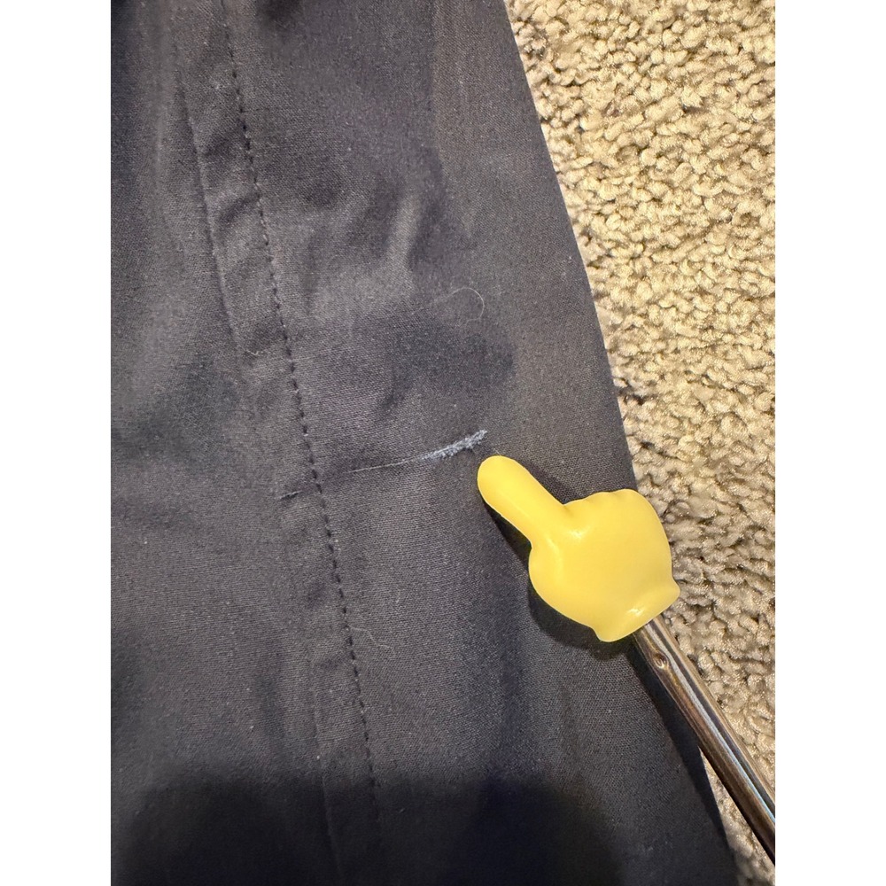 Defense Logistics Agency Trench Coat Mens 44S Blue All Weather Removable Liner * - Picture 10 of 11